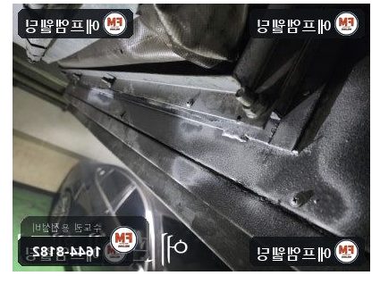 빌딩 지하주차장 배기덕트 모서리 벌어짐 볼트 끊김 용접 시공 사진 17