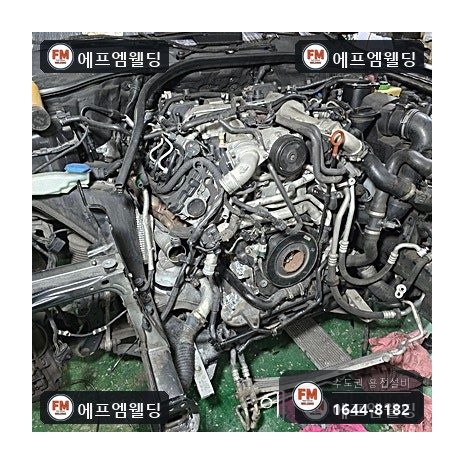 엔진 발전기 볼트 고정부 이탈 알루미늄 주물 용접 복구 시공 사진 20
