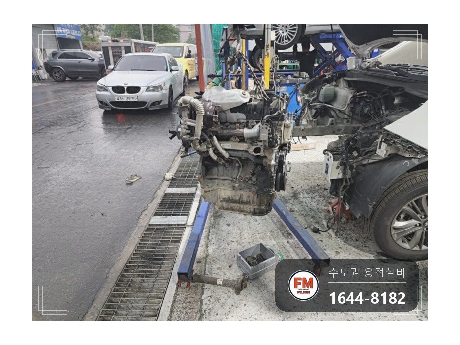 엔진블럭 주물용접 볼트 조립부 니치아 2차 육성 보수 시공 사진 26