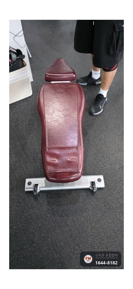 헬스장 벤치 각도조절 고정핀 브래킷 알곤 용접 수리