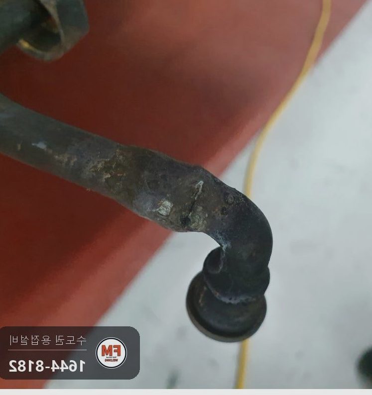 대학병원 스팀살균기 M타입 10A 동배관 스팀누수 용접부 육성