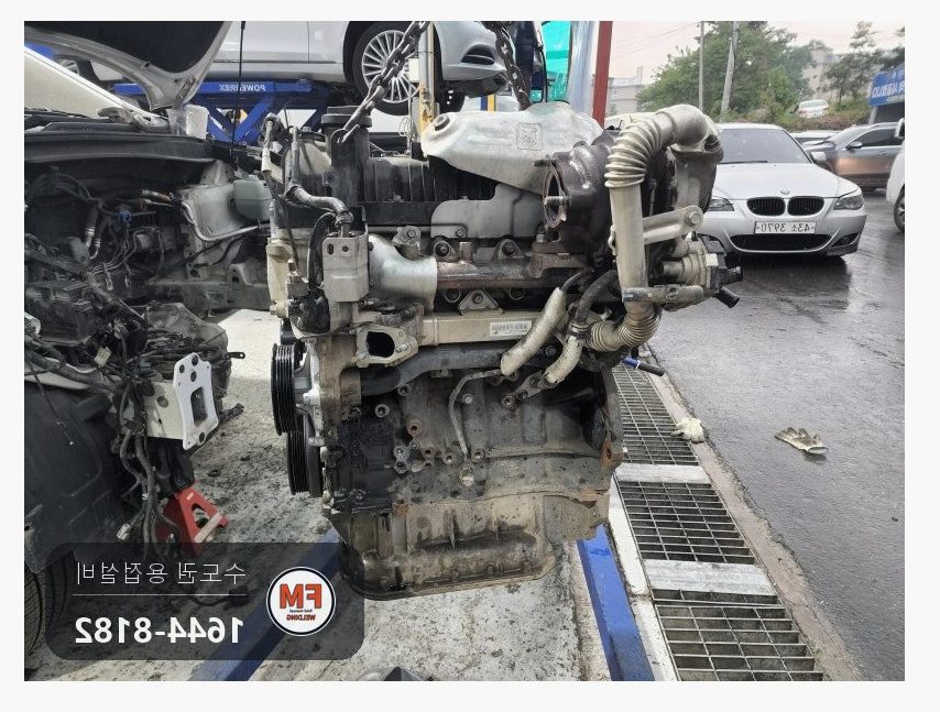 주물 엔진블럭 볼트 자리 파손 니치아 육성 용접 수리