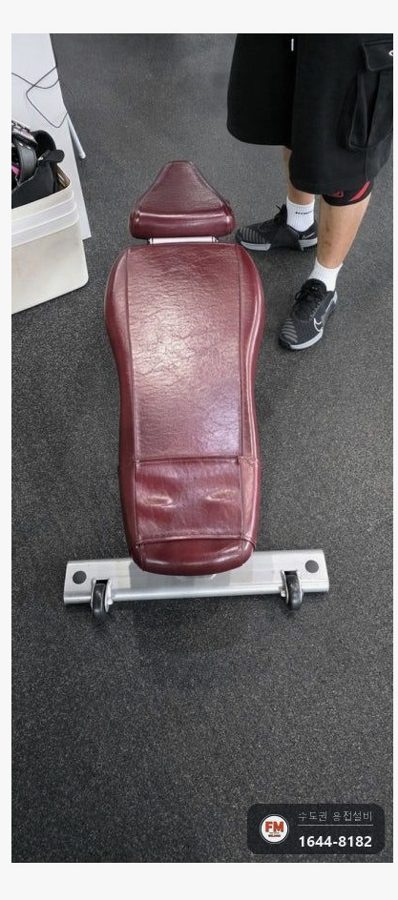헬스장 벤치 각도조절 고정핀 브래킷 알곤 용접 수리