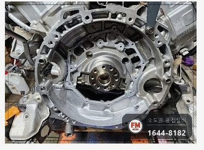 엔진 외부 충격 균열 용접보수 알코텍 비드 쌓기 수리