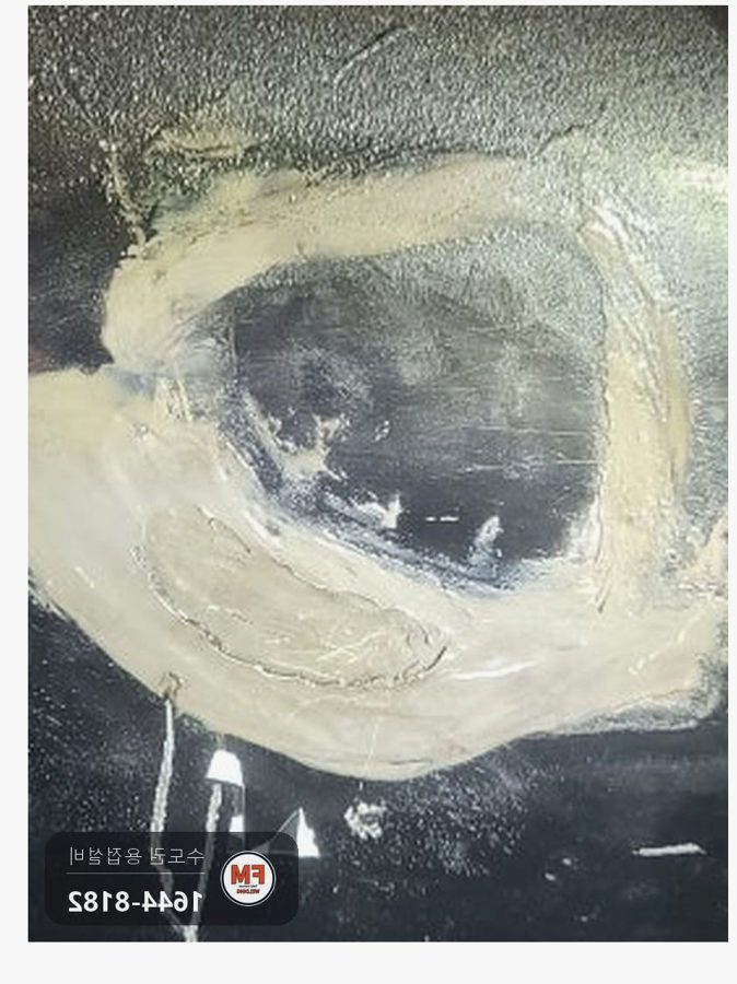 차량 오일탱크 누유 보수