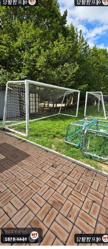 바퀴교체 축구 골대 이탈 부속 피스 고정 보수