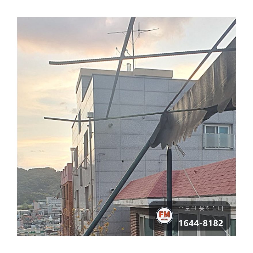 캐노피 · 지붕 시공 사례