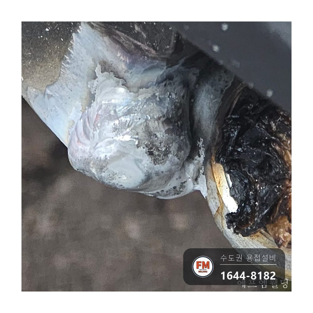 오토바이 오일팬 시공 사례